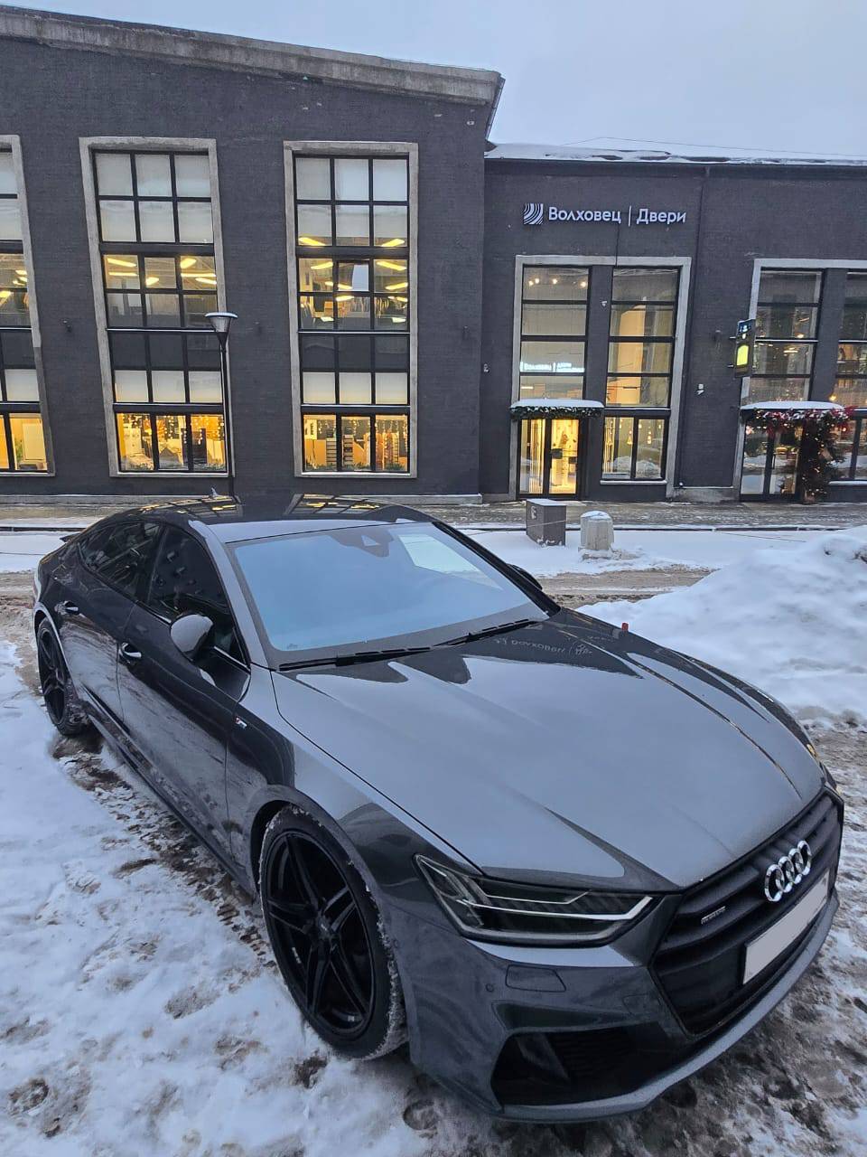 Audi A7 на 21" дисках Savini SV-F3 фото 2